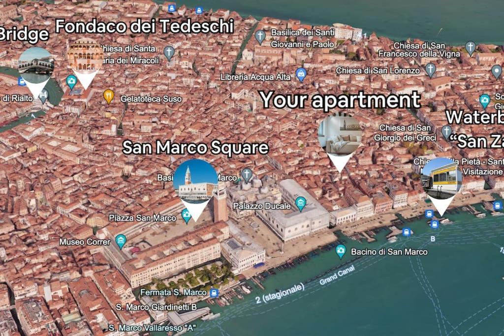 2 Min Da Piazza San Marco L-Home Венеция Екстериор снимка